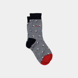 Chaussettes en coton peigné Animaux - Goéland