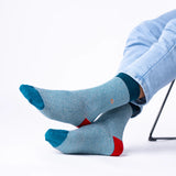 Chaussettes coton rayées Grenouillière