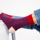 Chaussettes coton rayées Urbaine
