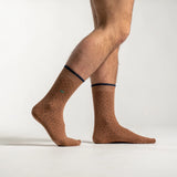 Chaussettes coton Square brown