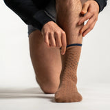 Chaussettes coton Square brown