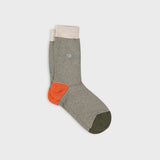 Chaussettes coton rayées Champêtre