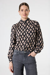 Chemisier à motifs