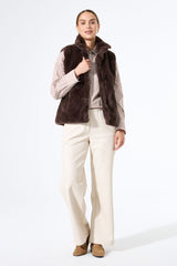 Gilet marron