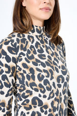 Top imprimé manches longues