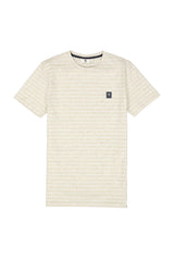 Tee-shirt rayé beige