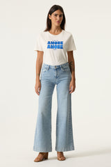 Tee shirt blanc cassé