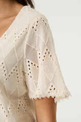 Blouse beige