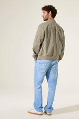 Blouson aviateur vert