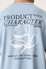 Tee shirt bleu clair