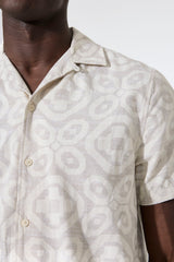 Chemise beige
