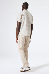 Chemise beige