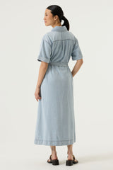 Robe jean usé