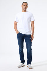 Jean Russo 610 foncé usé L32