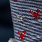 Chaussettes coton à motifs Homard