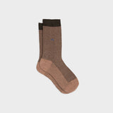 Chaussettes en coton peigné Chevrons - Marmotte