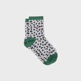 Chaussettes Léopard vert/blanc