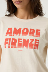 Tee shirt blanc cassé