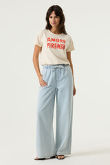 Tee shirt blanc cassé