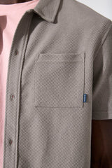 Chemise taupe