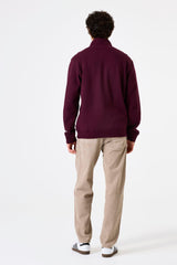 Pantalon côtelé beige