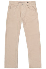 Pantalon côtelé beige