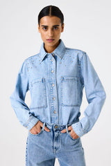 Chemise denim