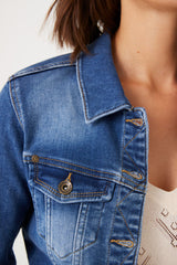 Veste jean slim