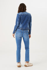 Veste jean slim