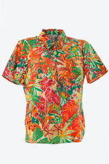 Blouse imprimé tropical