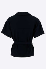 Chemise uni marine