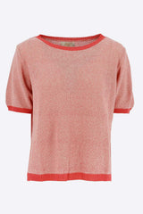 Pull chiné en maille