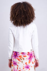 Veste unie coton strech