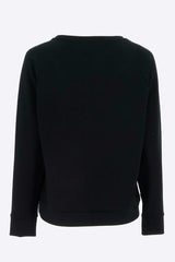 Sweat noir avec impression