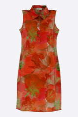 Robe chemisier imprimée