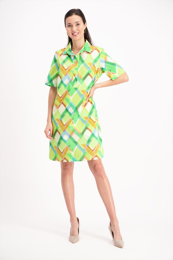 Robe imprimée en coton