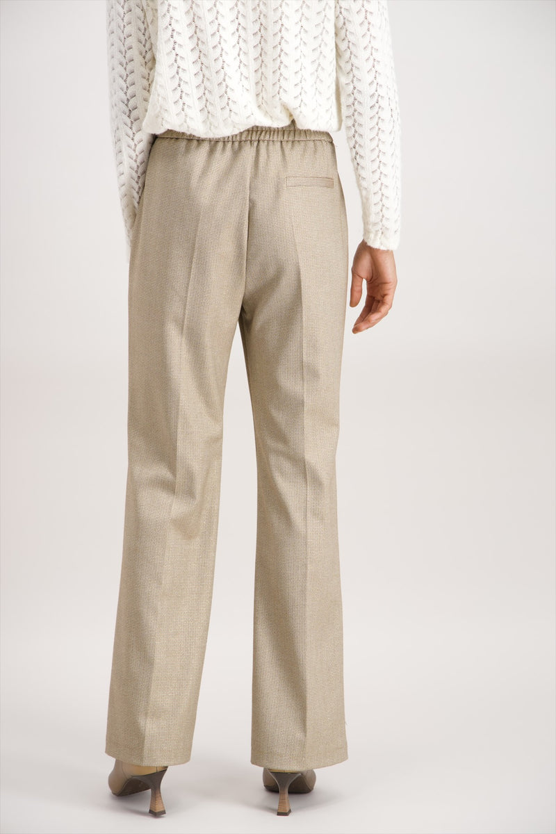 Pantalon habillé beige doré