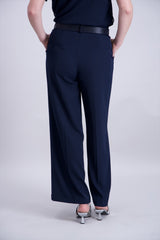 Pantalon droit bleu marine