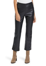 Pantalon simili noir