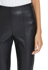 Pantalon simili noir