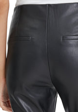 Pantalon simili noir