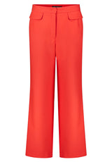 Pantalon 3/4 rouge