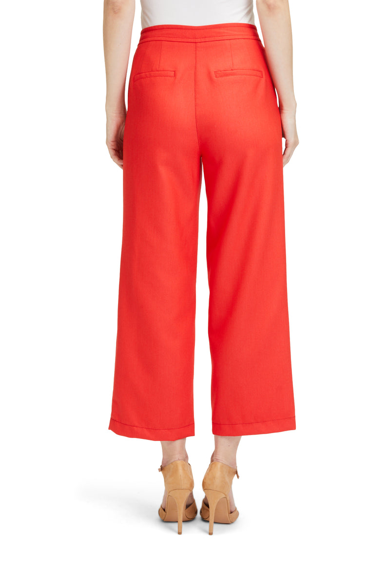 Pantalon 3/4 rouge