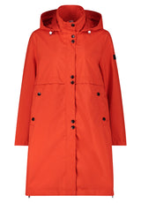 Parka rouge vif