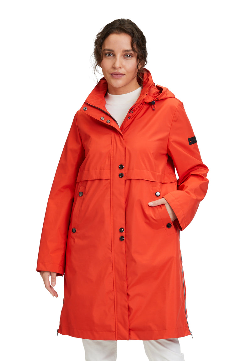 Parka rouge vif