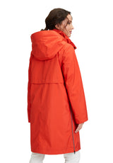 Parka rouge vif