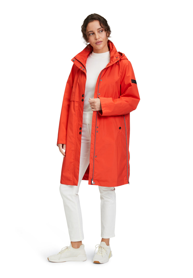 Parka rouge vif