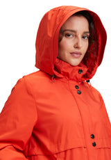 Parka rouge vif