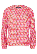 Blouse à motifs