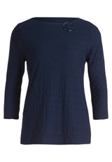 Blouse bleu marine